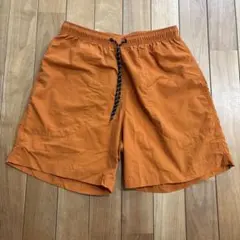 TIGORA ティゴラ　撥水 ナイロン　ショートパンツ　オレンジ　メンズ　Ｍのサムネイル