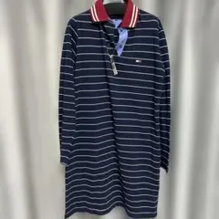 値下げ（トミーヒルフィガー）のボーダー柄ポロワンピース