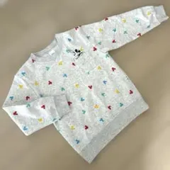 ミッキーマウス 裏起毛 トレーナー 120cm