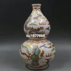 中国龍図瓢箪徳利大(大明万暦年製)大幅値下げ - メルカリ