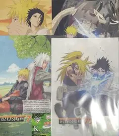 4枚セット　一番くじ NARUTO ビジュアルボード K賞のサムネイル