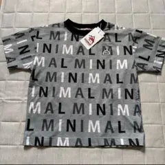 新品未使用 inimal 半袖Tシャツ 英字総柄