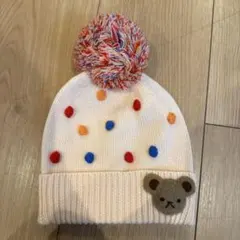 mikihouseニット帽子