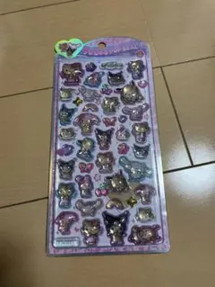 シール　日焼けサンリオ　キティ　クロミ　マイメロ　うるちゅる