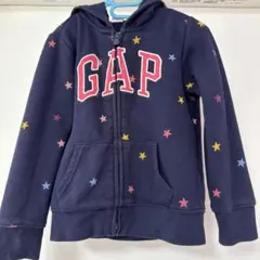 GAP 星柄 ジップアップパーカー