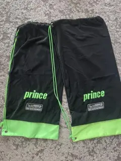 未使用【2枚セット】prince テニス　ラケットケース　ソフト