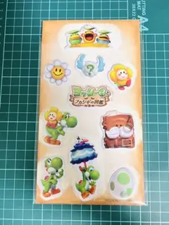 Switch2ソフト ヨッシーとフカシギの図鑑　限定特典　ぷっくりシール