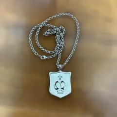 adabat ゴルフマーカー　シールド型ペンダントネックレス