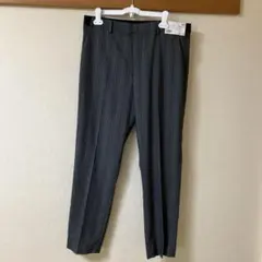 UNIQLO スマートスタイルアンクルパンツ ワイドストライプ　XL レディース