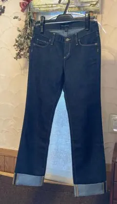 BANANA REPUBLIC ダークブルー ストレートデニム 25/01のサムネイル