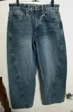 ※今週限定掲載 24h以内発送 WYM LIDNM カーブド デニムパンツ