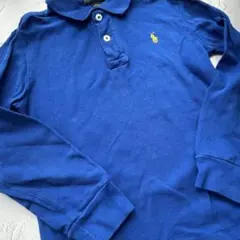 Polo Ralph Lauren 長袖ポロシャツ 120/6 青