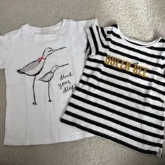 kate spade Tシャツ 98/3Y 2枚セット