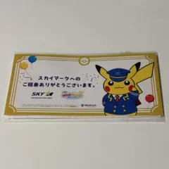 スカイマーク そらとぶピカチュウプロジェクト マスク