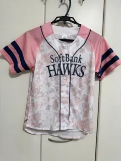 SoftBank Hawks ユニフォーム Lサイズ ピンク - メルカリ
