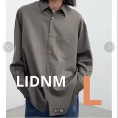HERRINGBONE CHECK SHIRT【LIDNM】【L】