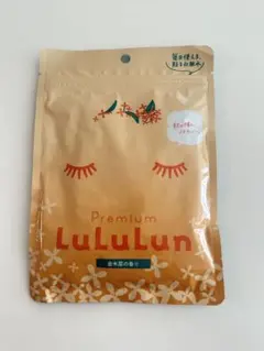 ルルルン フェイスマスクシート 金木犀の香り