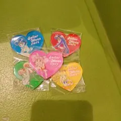 セーラームーン セーラームーンストア　ハート　マグネット 5個セット