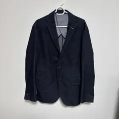 NAVY ダークブルー テーラードジャケット