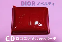 DIOR BEAUTY 限定ノベルティ ロゴ入りエナメルverポーチ 新品のサムネイル