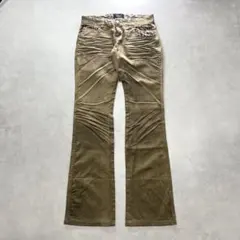 00s LA GATE Whiskered Flare Pants Y2Kのサムネイル
