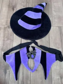 ハロウィン　コスチューム　ウィッチ　ハット&ベルト