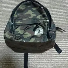 ミキハウス ダブルB 迷彩柄 リュックサック ①