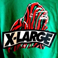 X-LARGE トライブ Tシャツ Lサイズ 緑