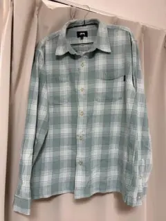 STUSSY ステューシー チェックシャツ グリーン