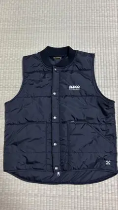 ブルコ ダウンベスト ブラック L BLUCO ☆セールプライス!!☆BLUCO(ブルコ) OL-1358 V-VEST 3色(L