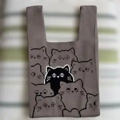 ミニトートバッグ 猫