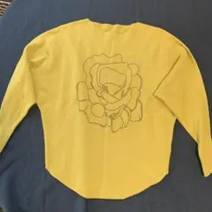 TRUBE カットソー　ふんわりお袖長袖トップス イエロー　訳あり