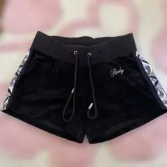 Rady ベルベット ショートパンツ 黒