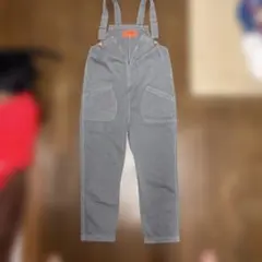 【UNIVERSAL OVERALL×cepo】別注サロペット グレー Fのサムネイル
