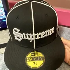 Supreme New Era スケルトン刺繍 キャップ - メルカリ