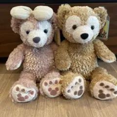 ディズニーシー正規品 ダッフィー Sサイズ ぬいぐるみ タグ付き 旧フェイス