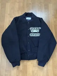 everyone tokyo スタジャン varsity jacket L everyone varsity jacket. illustrations by j.30000. spacious