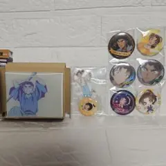 名探偵コナン　服部平次　遠山和葉　缶バッジ　アクスタ　一番くじ　セット