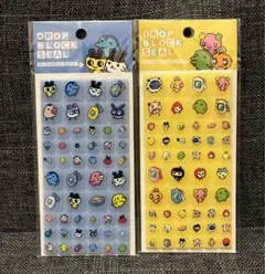 DROP BLOCK SEAL キャラクターシール 2シート入り