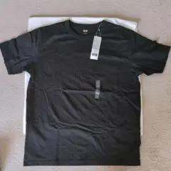 UNIQLO Tシャツ 黒 緑 綿100