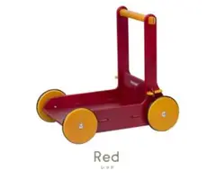 新品】moover ベビーウォーカー [手押し車　レッド]