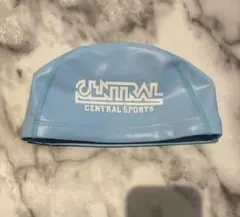 CENTRAL SPORTS 水泳帽 Lサイズ 水色