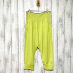 UNIQLO ユニクロ (M)　ストレッチ ドレープ クロップドパンツ
