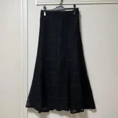 BEAMS HEART / レース ロングスカート