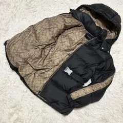 ベージュ ダウンジャケット