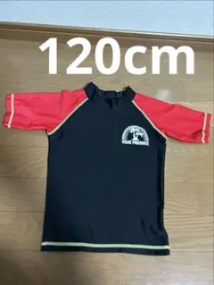 男の子 半袖ラッシュガード120cm ブラック