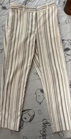 PLSTストライプ柄 カジュアルパンツ