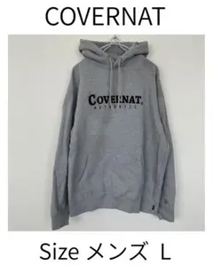 韓国ブランド COVERNAT ガバーナット パーカー L グレー