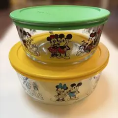 パイレックス ディズニーガラス食品保存容器 2個セットのサムネイル