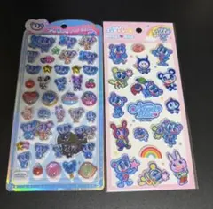 うるちゅるシール ふんわりフェルトシール エンジェルブルー 2枚セット 新品